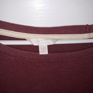 Pink ruffle wrist shirt